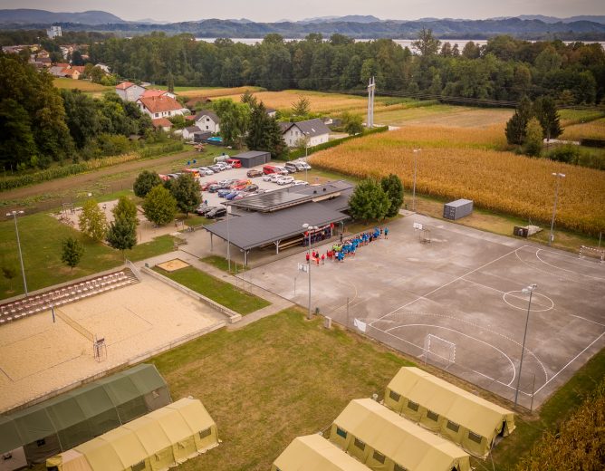 V Športnem parku Spuhlja se je pričel 19. tabor mladine OGZ Ptuj