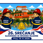 Začasne zapore in spremembe prometnega režima zaradi 26. srečanja slovenske in hrvaške gasilske mladine